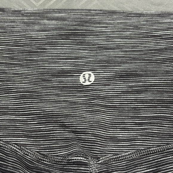 lululemon athletica Women’s Align Crop 21” Leggings Dark Carbon Ice Grey Size 6 - Picture 5 of 8